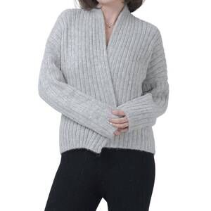 NEW YANAWARA jayu alpaca cardigan in gray